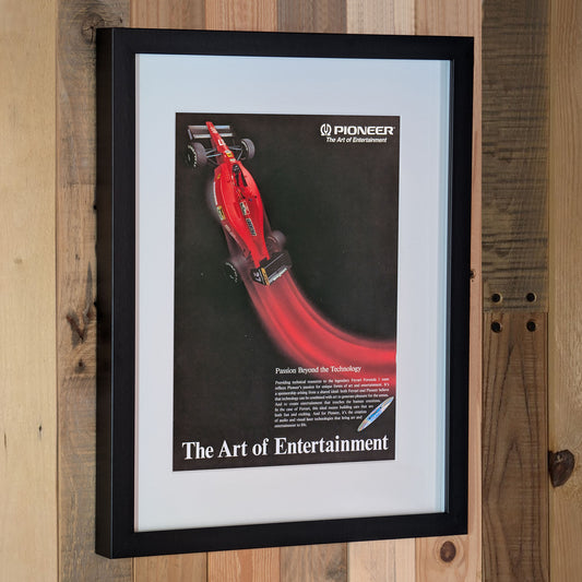 1991 Pioneer Ferrari 641 Poster Advertisement - Original Framed