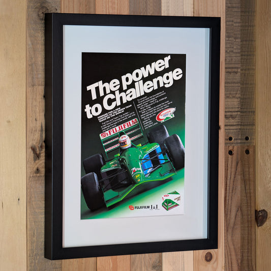 1991 Jordan 191 Fujifilm Advertisement Poster - Original Framed