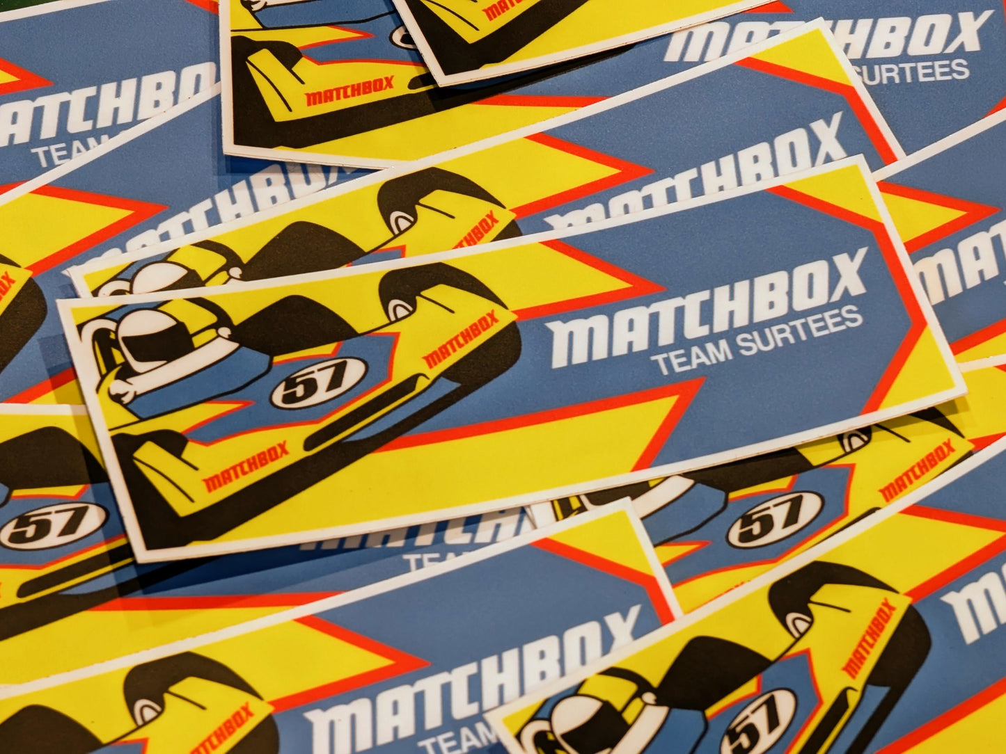 1970s Team Surtees Formula Two Team Matchbox F1 Sticker